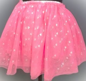 Kids Costumes to Hire - Pink Heart Skirt - GIRL